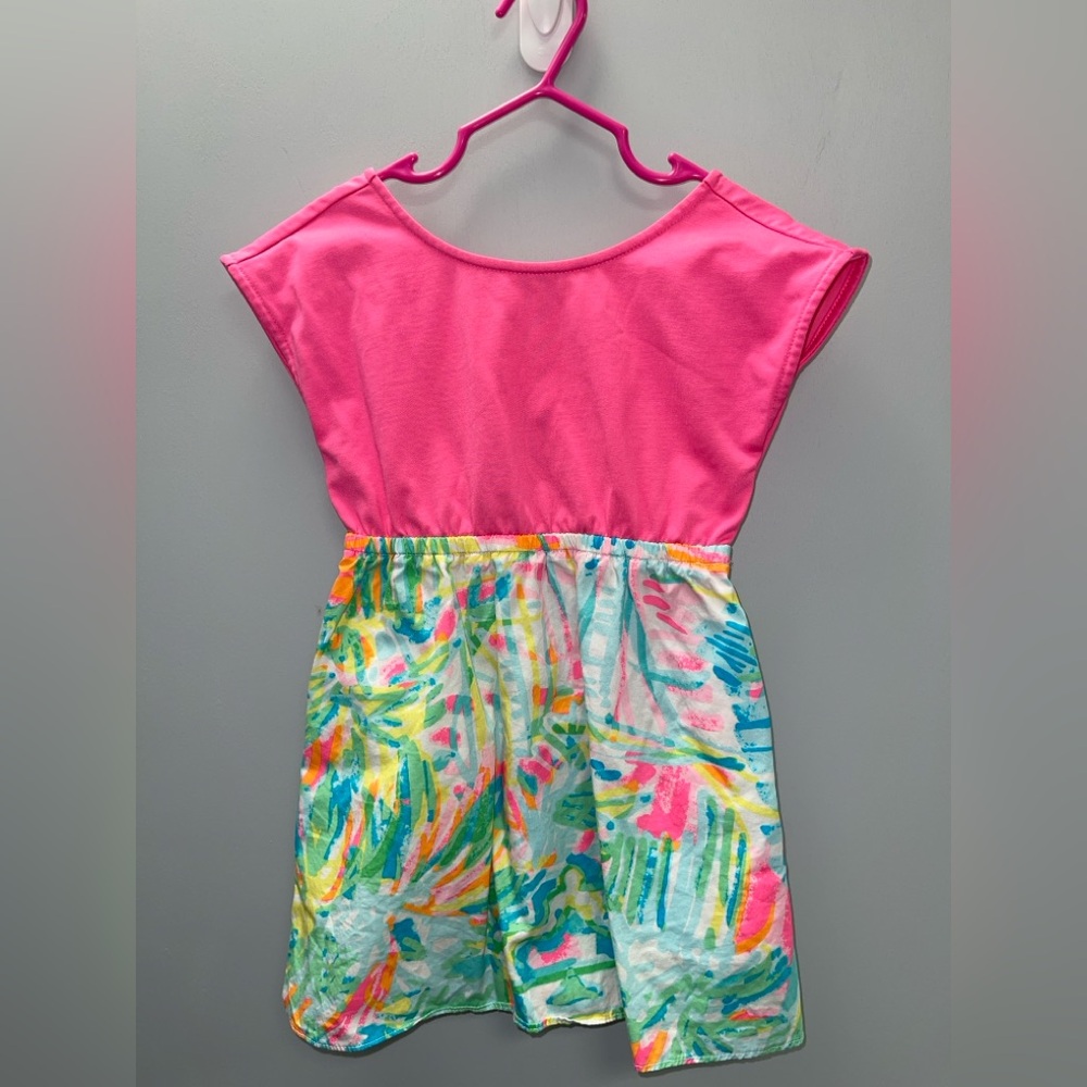 Lilly Pulitzer Pink and Multicolor Kids Dress